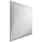Ekena Millwork Malone EnduraWall Decorative 3D Wall Panel, White, 11 7/8"W x 11 7/8"H WP12X12MLWH - alternate 5